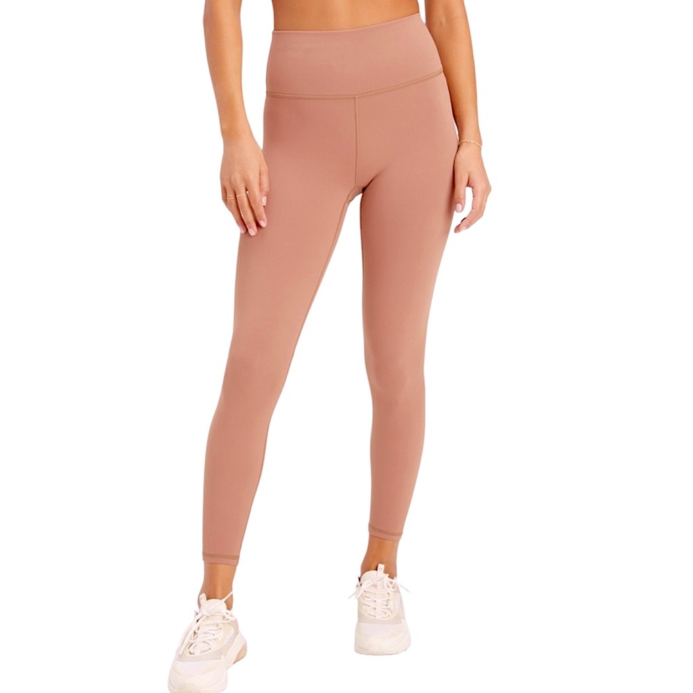 FABLETICS Define Powerhold High Waisted 7/8 yoga pants brown “Teddy” 1X - NWT!